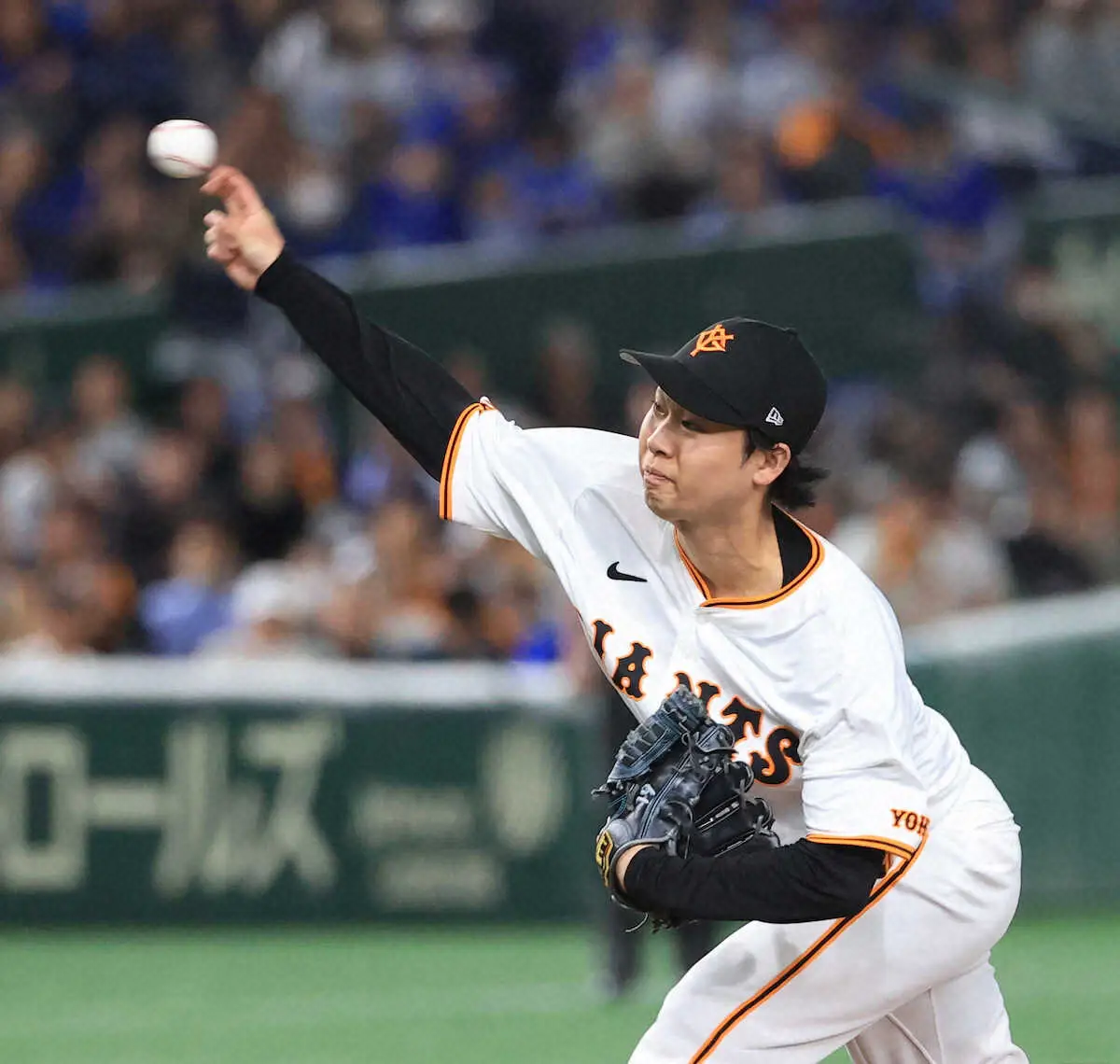 【画像・写真】巨人・山崎伊織「粘り強く投球できたと思います」　戸郷につないだ！粘りの投球で完封リレー先陣