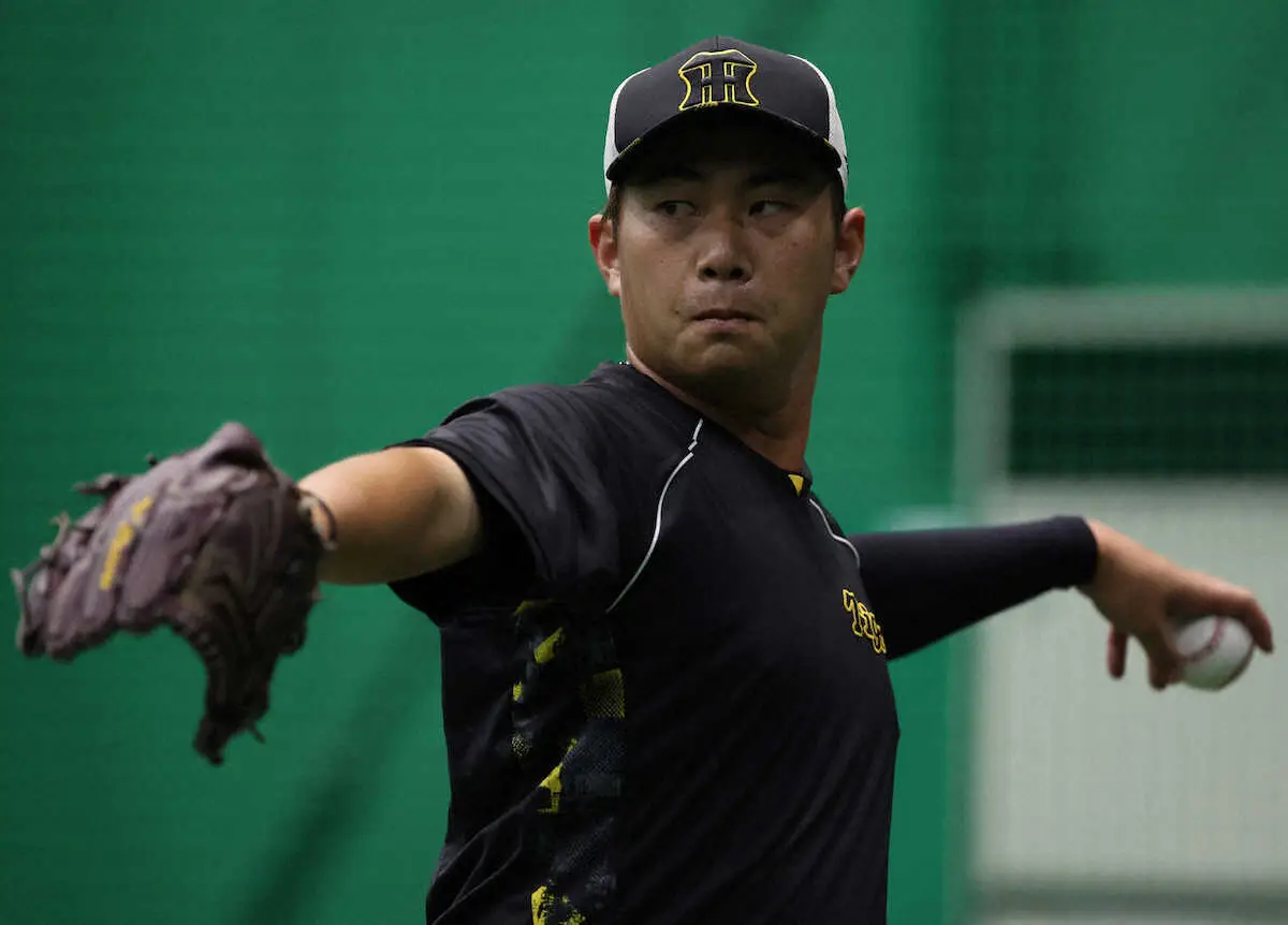 【画像・写真】阪神・桐敷が“球児塾”開講を熱望　鉄腕の秘けつ「聞いてみたい」　今季は12球団最多70試合登板