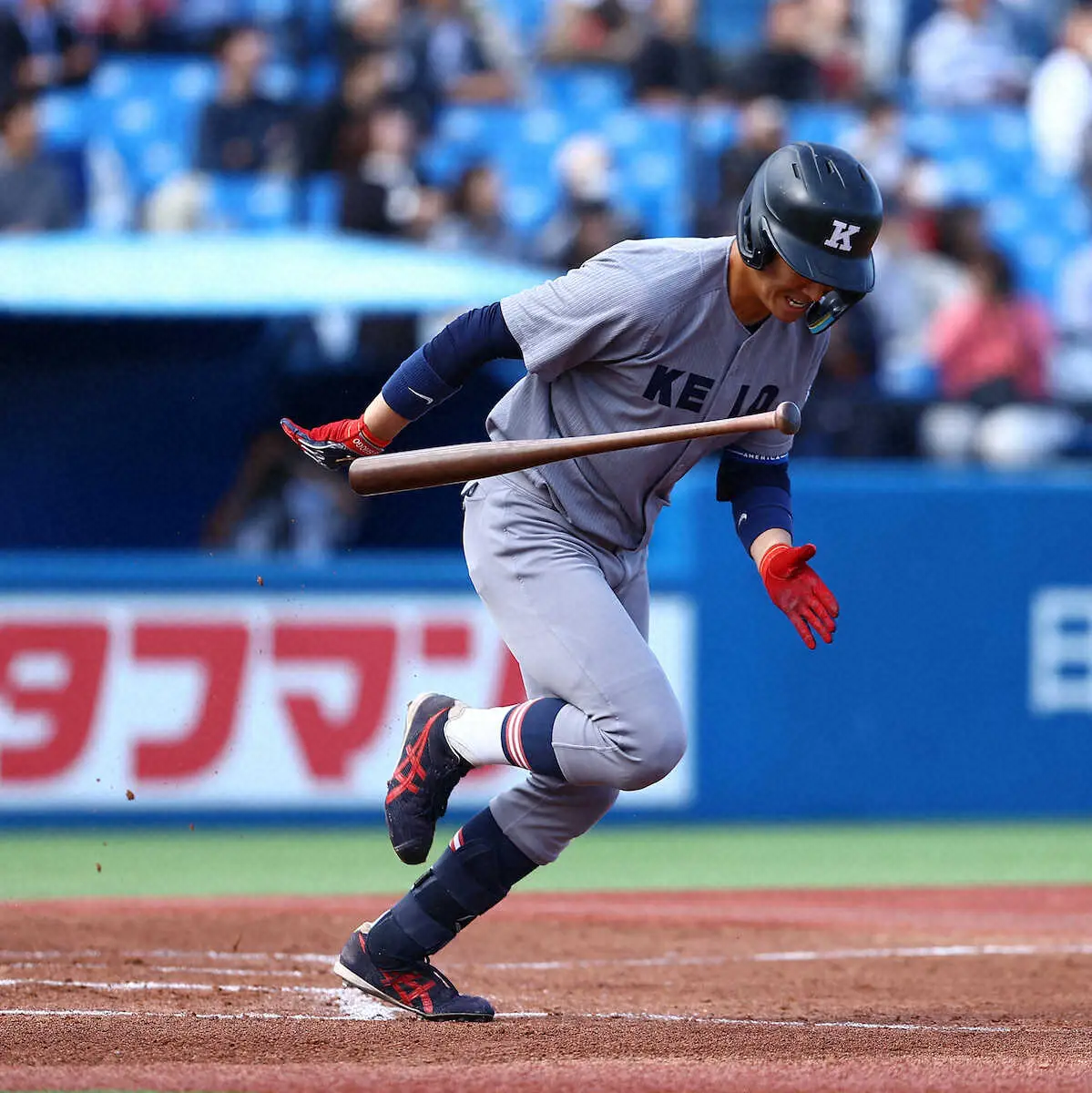 【画像・写真】慶大・清原　ドラフト前最終戦4打数無安打　運命の日へ平常心「特にないです」