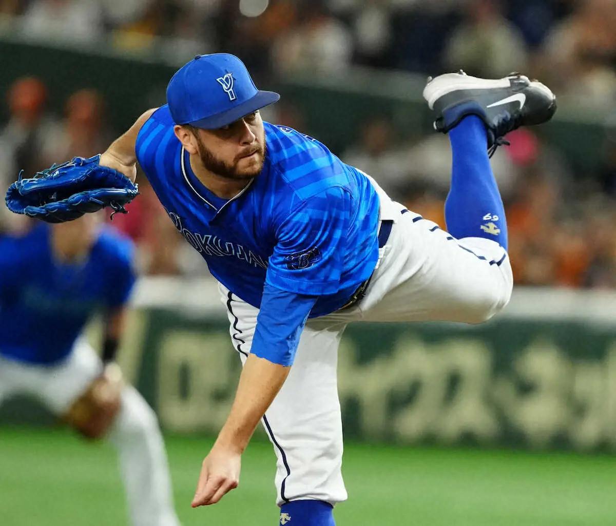 【画像・写真】DeNA・ケイ　4回途中2失点でマウンドを降りる　CS第1戦から中4日で登板