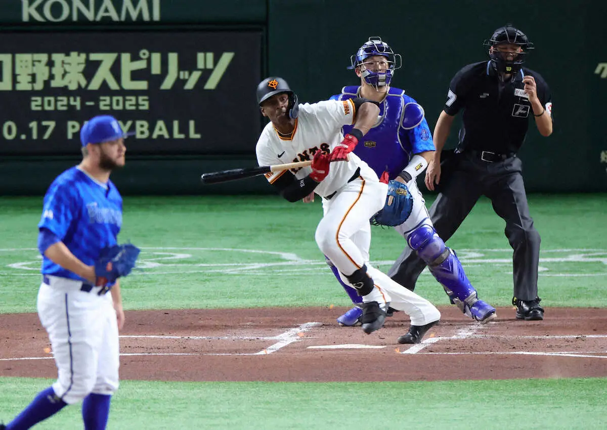 【画像・写真】巨人ヘルナンデス　CS3試合に出場も無念のノーヒット　でも帰ってきてくれだけでうれしいよ