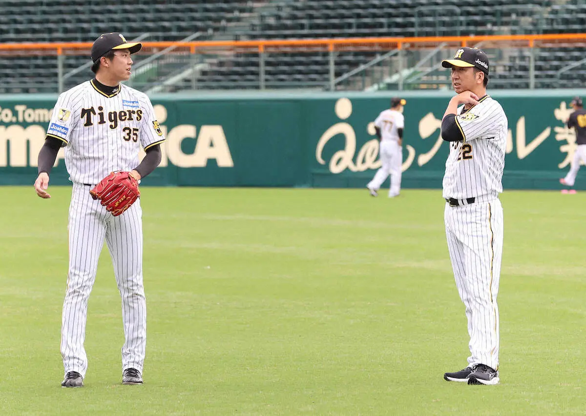 【画像・写真】阪神・藤川体制スタート　「いかに熱く秋季キャンプに入っていけるか。みんなついてきてほしい」