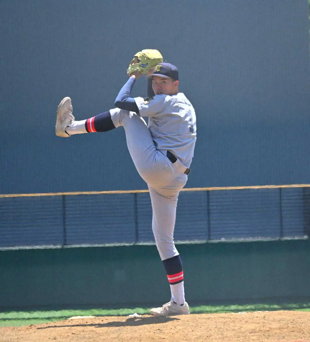 【画像・写真】【ドラフト会議】長身投手続々！1メートル98・藤田は日本ハム2位、2メートル・菊地ハルンは広島5位