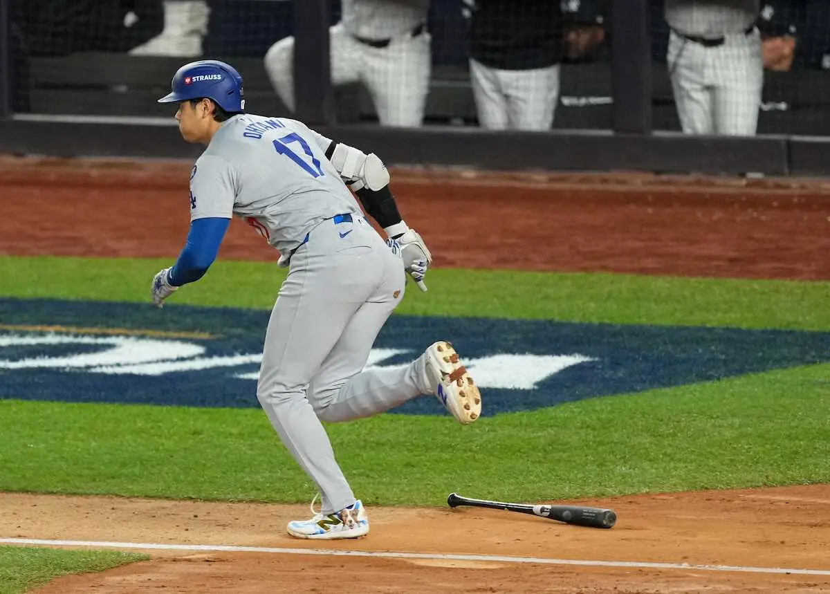 【画像・写真】大谷翔平　第2打席は二ゴロ　この試合初スイングで空振りの際も表情変えず　進塁打でベッツ適時打演出