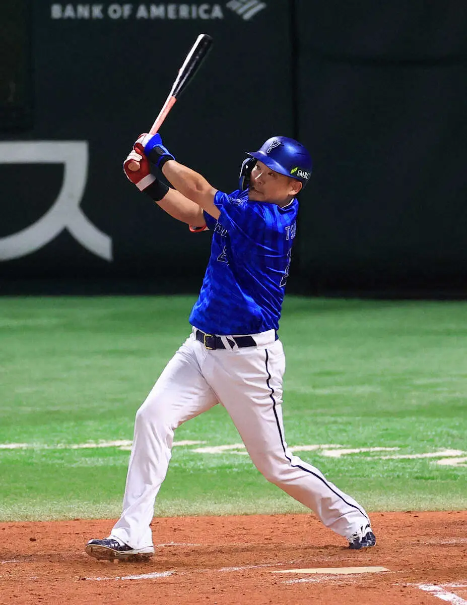 【画像・写真】DeNA・筒香　千金右犠飛　本塁打まであと1メートルも冷静「いかないと思いました」