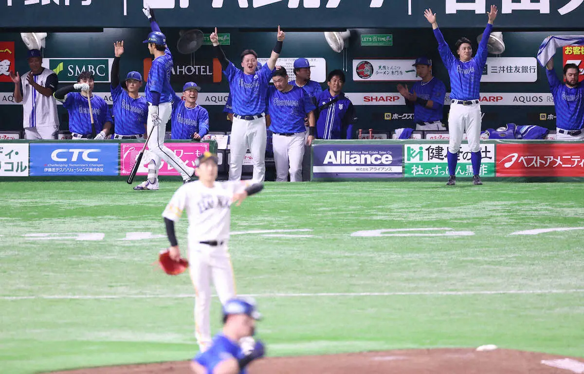 【画像・写真】DeNA・オースティンが先制弾！前日第3戦に復帰した頼れる主砲が石川柊太撃ち日本シリーズ1号＆初打点