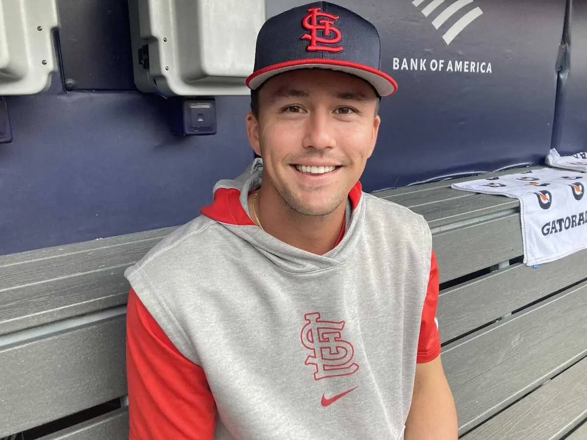 【画像・写真】大谷、山本の世界一を祝福したヌートバー（撮影・杉浦大介通信員）