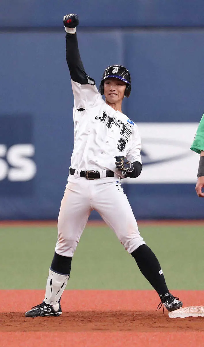 【画像・写真】JFE西日本　プロ注目・田中多聞から逆転突破「代打の予定が…」高校通算48発男、来秋へ着々成長