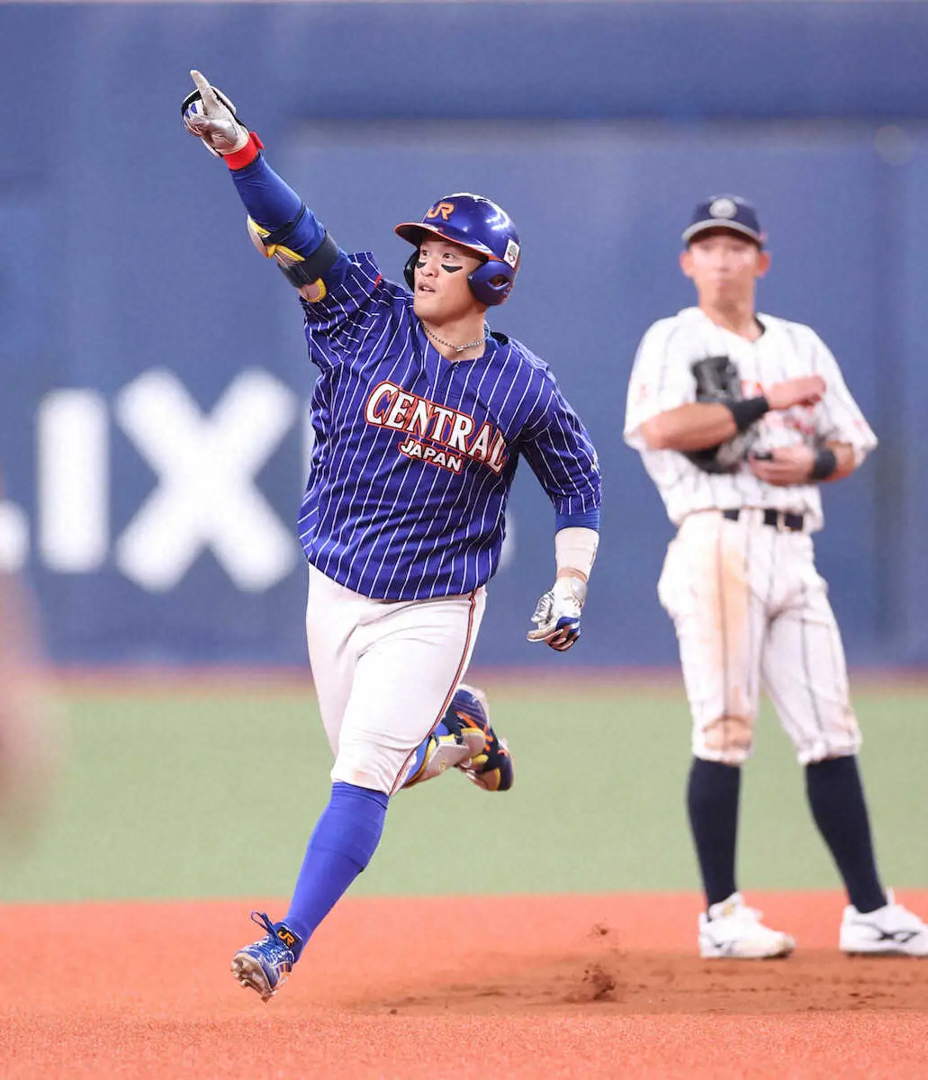 【画像・写真】JR東海　吉田主将があっぱれ2発で5大会ぶりの勝利へ導く「予想外ですね。たぶん高校生以来かな」