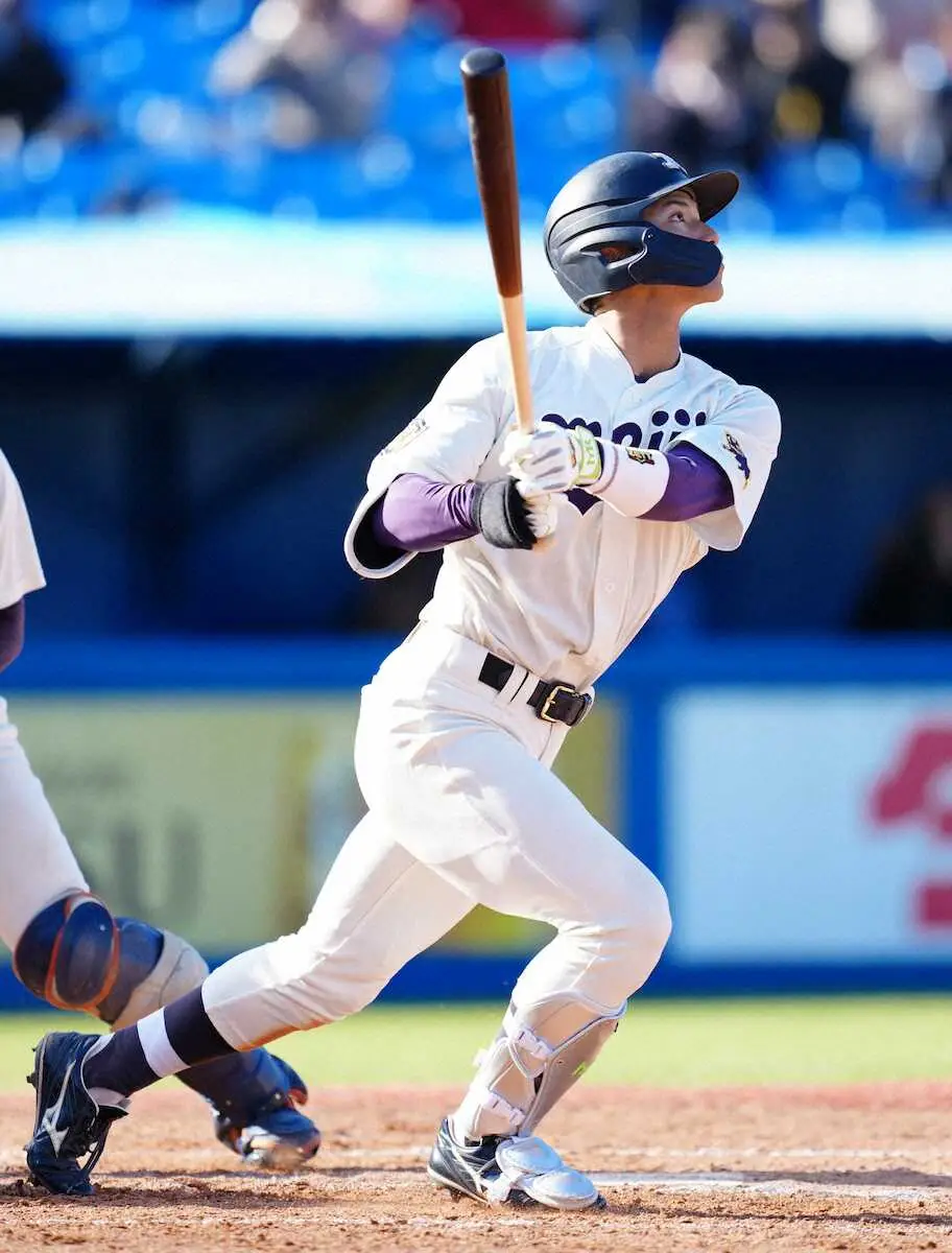 【画像・写真】楽天ドラ1の明大・宗山　岡田彰布超え118安打！リーグ歴代7位