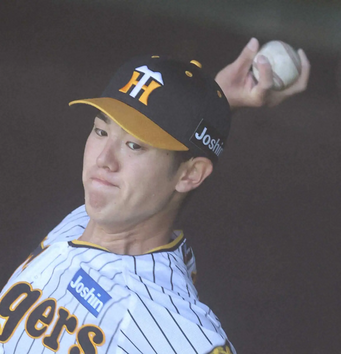 【画像・写真】阪神・石黒「球を落とし切って意図的に三振を取れるように」藤川監督お墨付きフォークで来季開幕1軍狙う