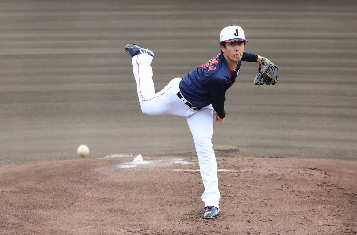 【画像・写真】侍ジャパン・北山　ライブBP登板　速いテンポでK斬り「しっかり仕上げていきたい」