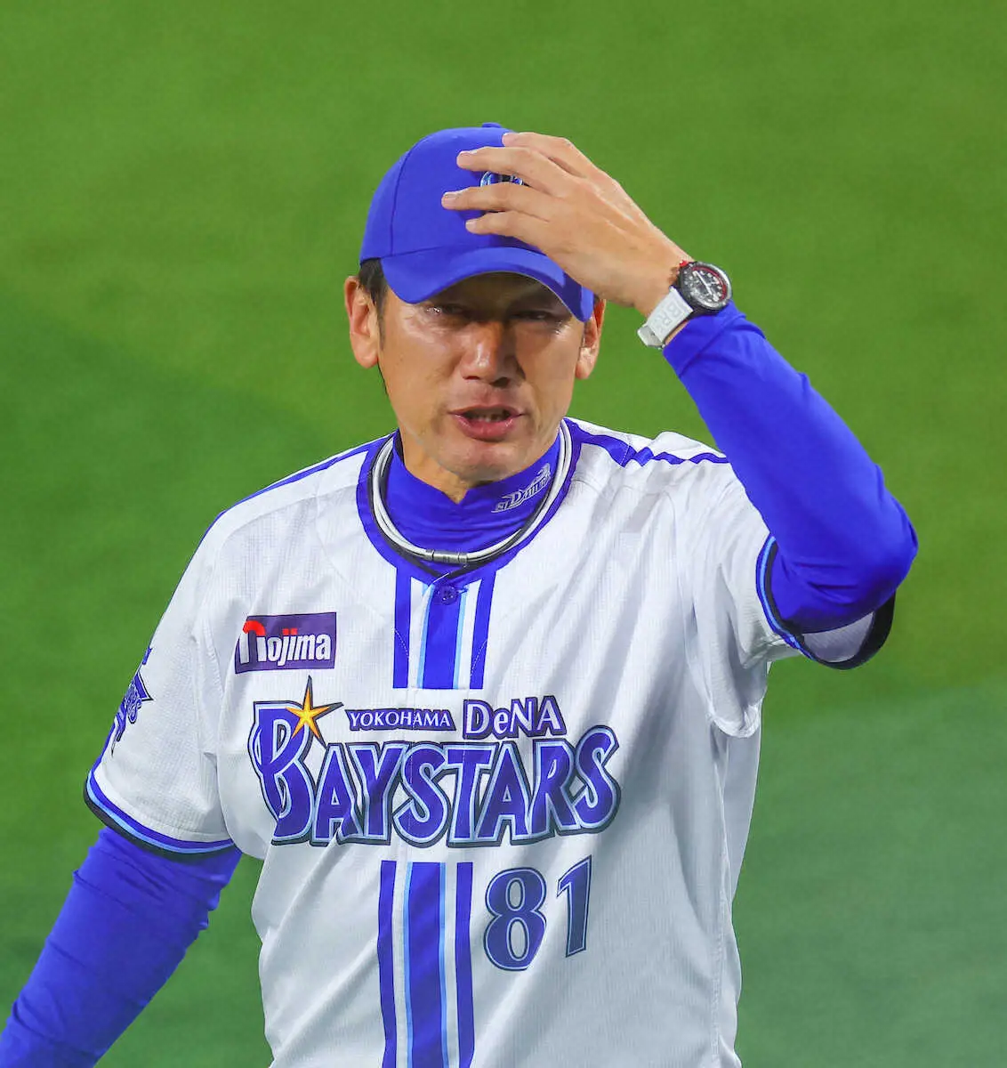 【画像・写真】DeNA・三浦監督　49歳の誕生日の誓った「パレードで馬乗り」有言実行か？