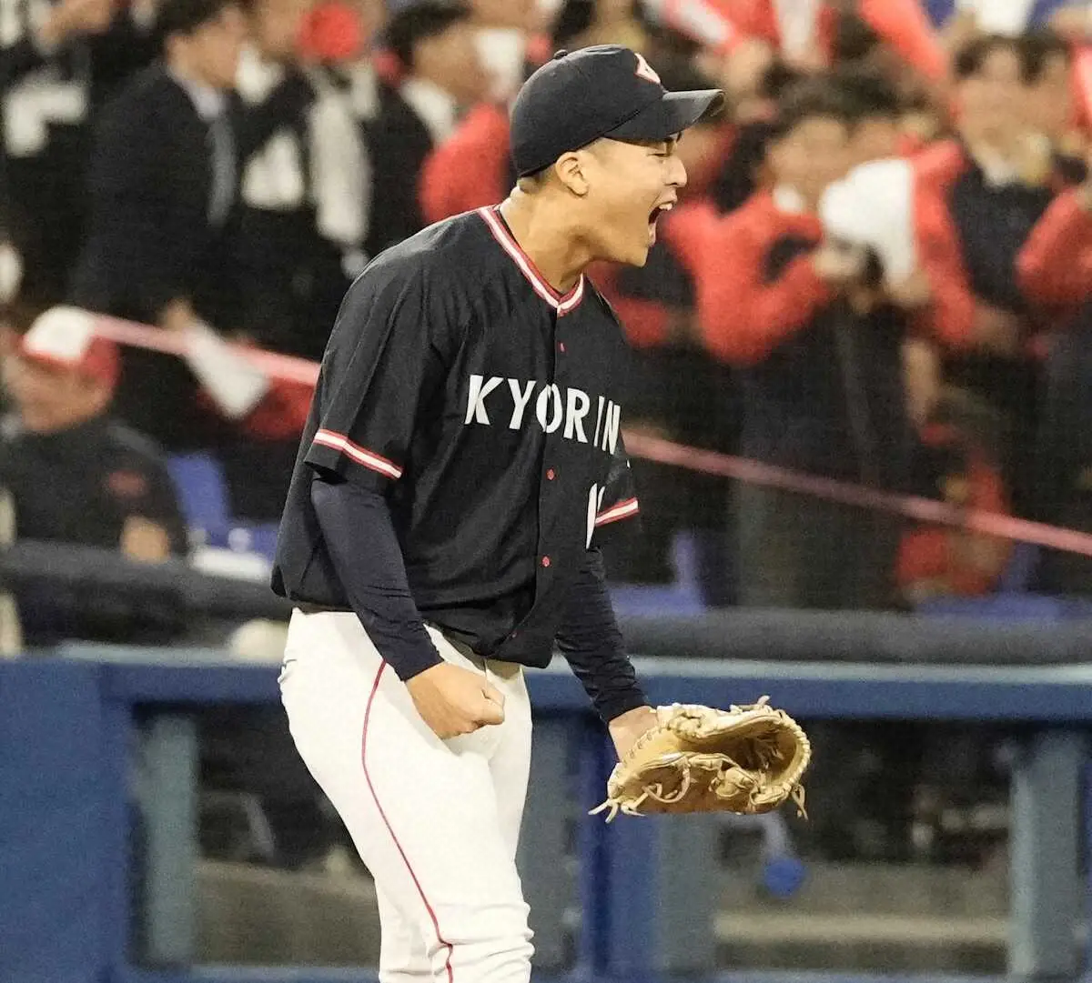 【画像・写真】杏林大　3年生右腕・松本悠7回零封で大会1勝けん引「勝負どころで粘れた」