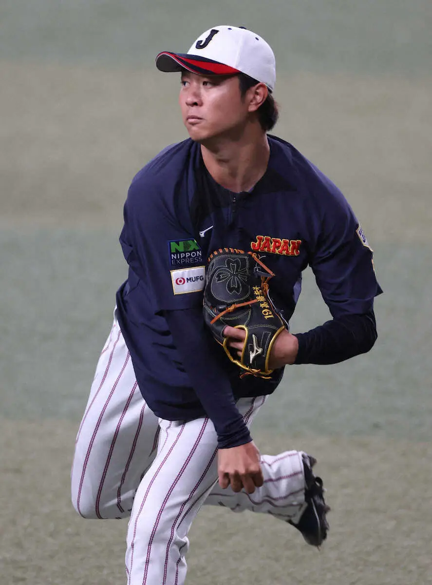 【画像・写真】侍・高橋宏　9日チェコ戦先発　印象は「人柄の良さを凄く感じた」　