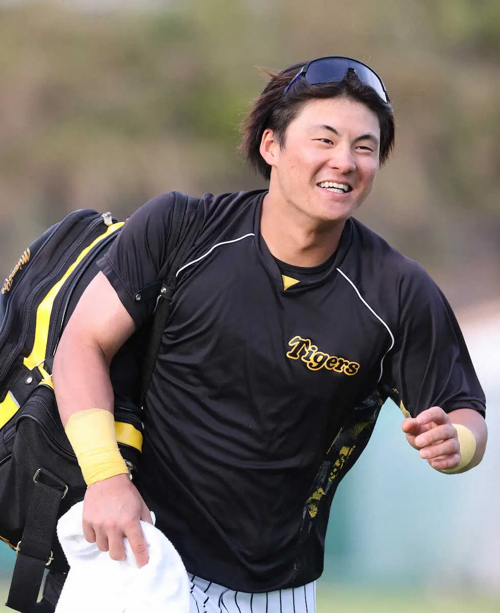 【画像・写真】阪神超攻撃型オーダー　1番・輝、2番右京　初回得点リーグ5位…先手必勝へ　9日紅白戦でテスト