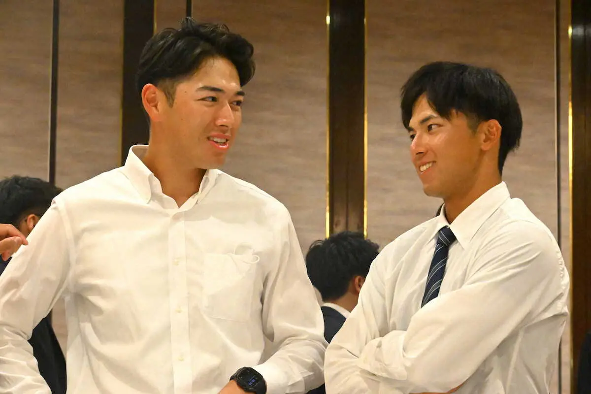 【画像・写真】宗山塁と清原正吾　真逆の2人　最後にレールが交差する野球人生