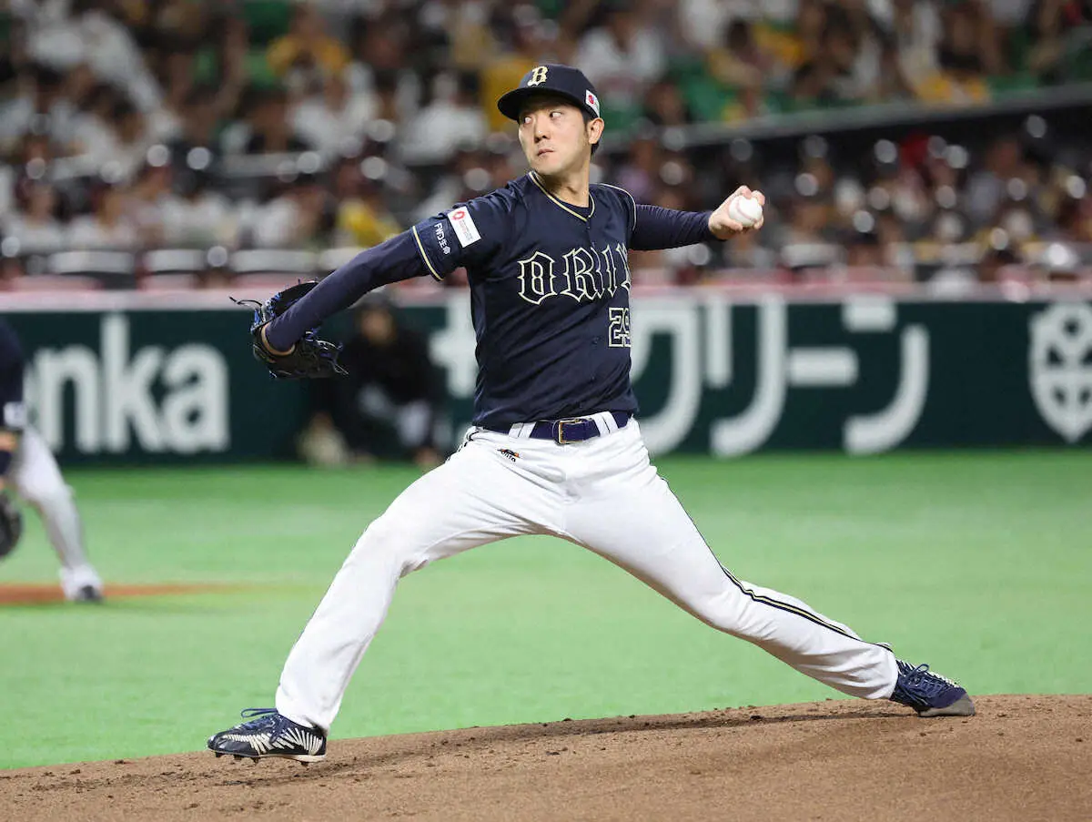 【画像・写真】オリックス・田嶋　フォーム白紙から模索「自分に合うトレーニングを探して、体から変えていこうかなと」