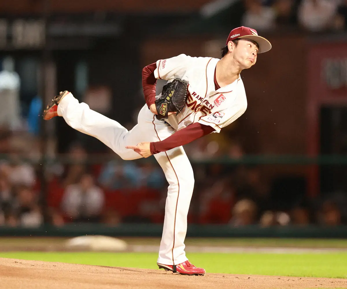 【画像・写真】1年目を終えた楽天ドラ1左腕の古謝　700万円増の来季年俸2300万円でサイン