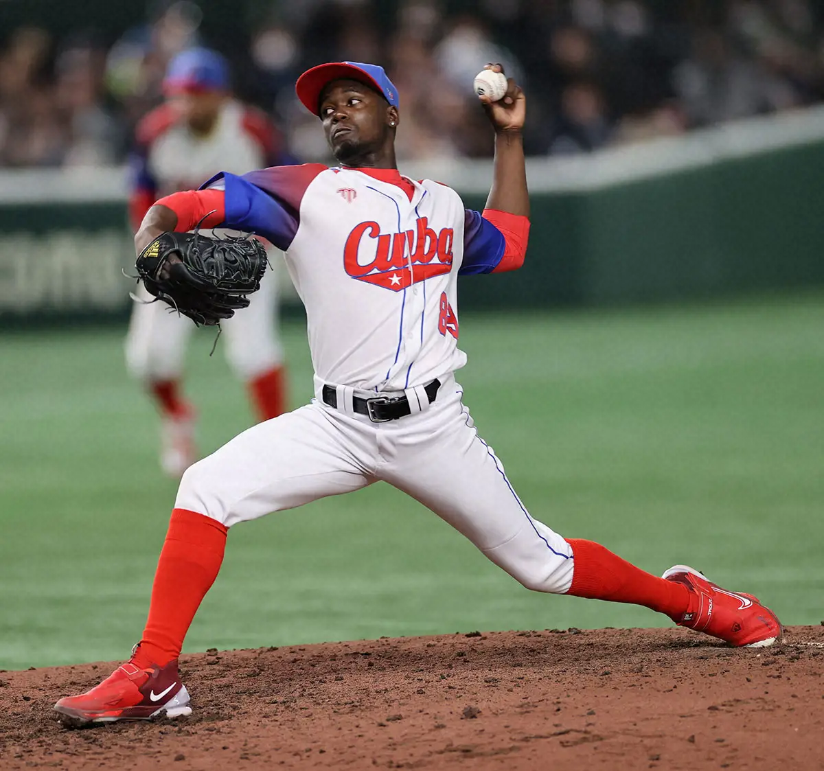 【画像・写真】モイネロまさか…キューバ代表左腕　韓国戦で満弾浴びるなど6失点　今季ソフトバンクで最優秀防御率