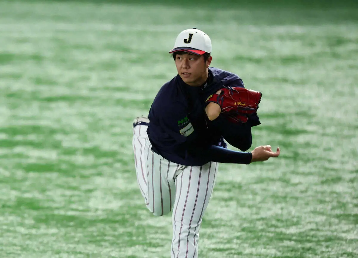 【画像・写真】【プレミア12】スーパーR・米国戦のスタメン発表　死球で欠場の辰己が3番で復帰　4番・森下は不動