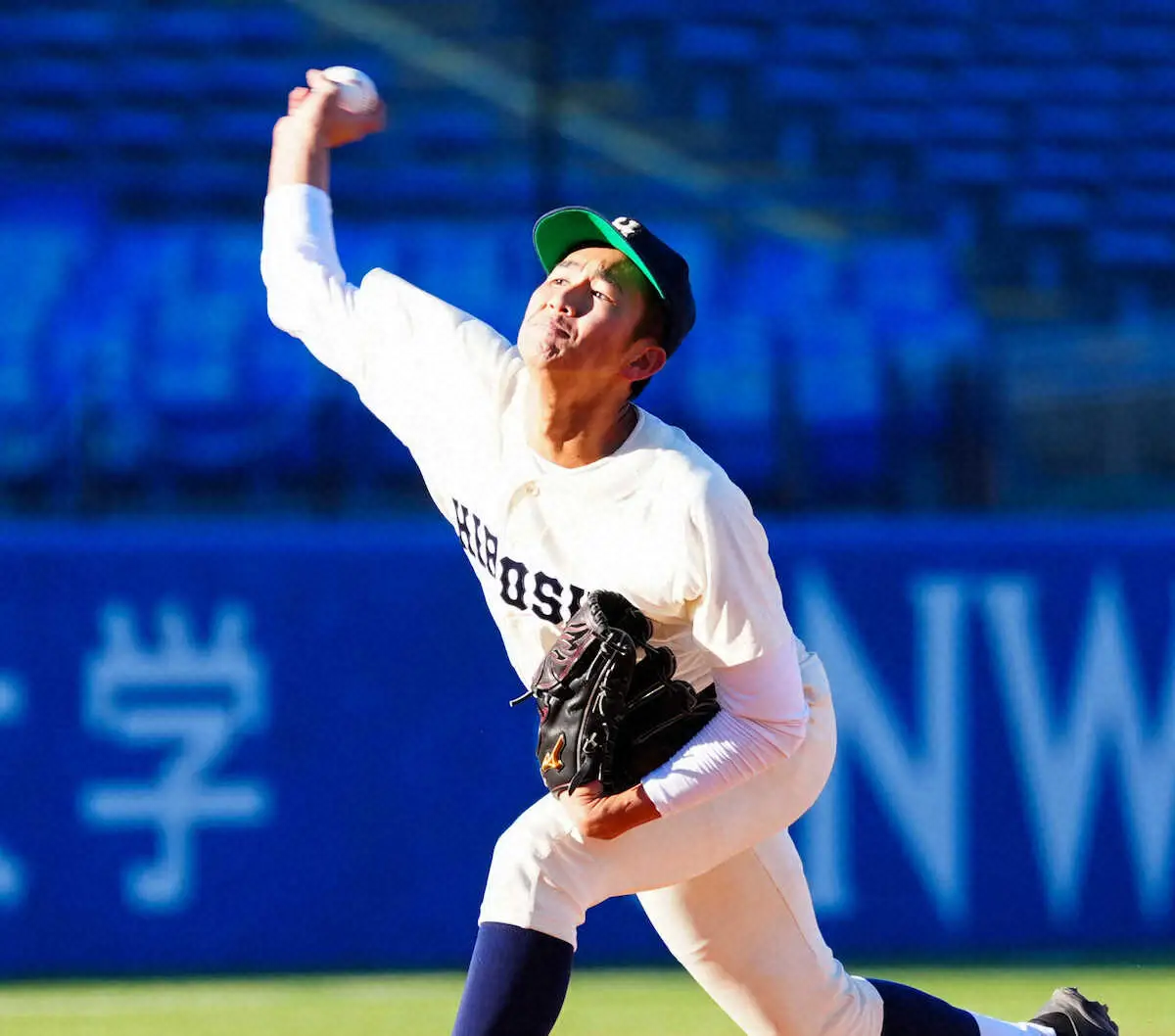 【画像・写真】広島商　エース右腕が異例184球の力投、3点優勢の10回に同点打献上も…名門が土壇場で踏ん張る