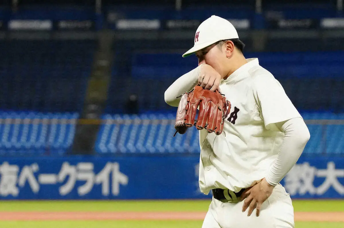 【画像・写真】「ボーク！」じゃない…　早大・伊藤樹が魅せた意地と技術のワンプレー　元NPB審判員記者が解説