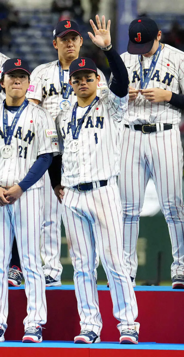 【画像・写真】侍・森下　全試合で4番務め「経験になった」井端監督への恩返し誓う「世界一、金メダルをかけられたら」