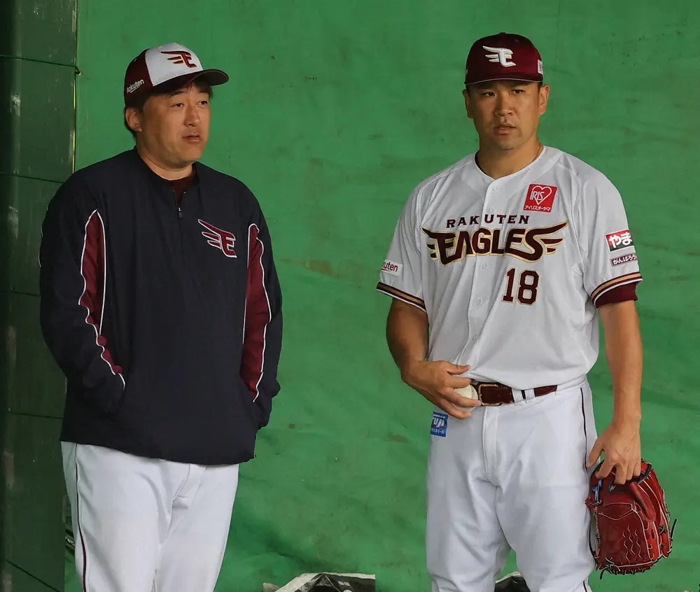 【画像・写真】楽天・石井SD　田中の退団経緯を説明「減額制限超える減俸を提示して同意が…それに当たる」提示額は…