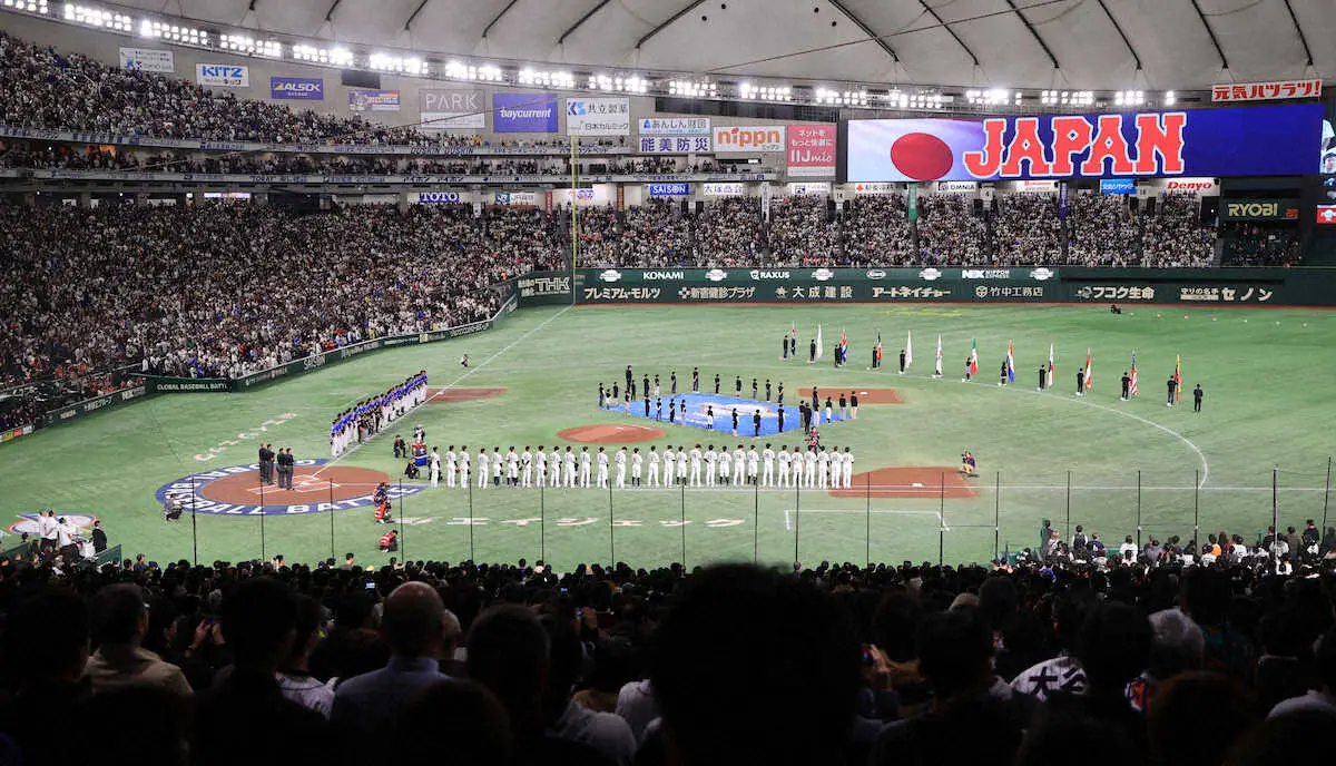 【画像・写真】【プレミア12】台湾の応援がいきなり「好きだぜ！ロッテ」で日本応援団も大盛り上がり！「ズルいぜ」