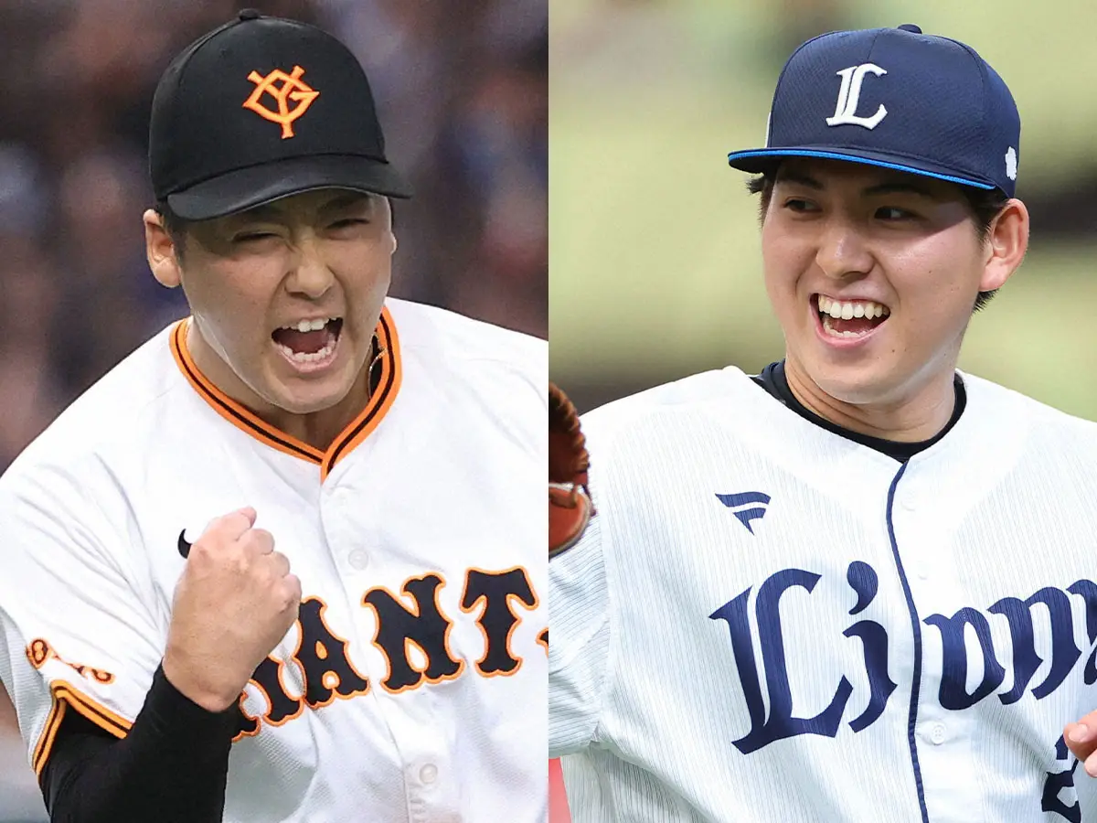 【画像・写真】【プロ野球新人王】セは2年目の巨人・船迫「率直にうれしい」パは西武ルーキー左腕の武内「来季が勝負」