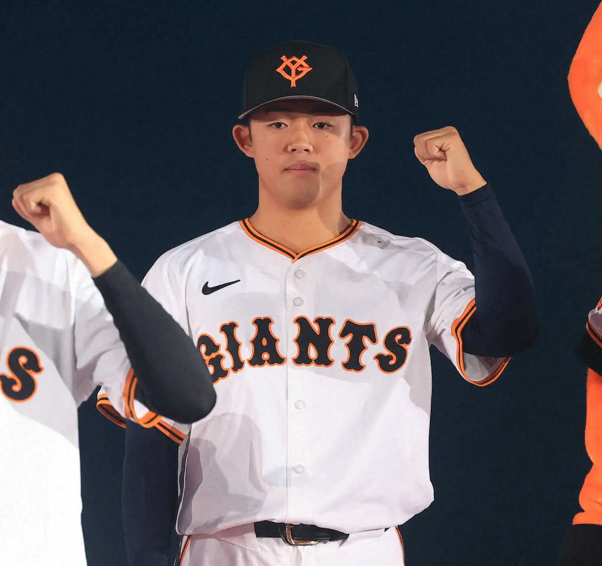 【画像・写真】ジャイアンツファンフェスタに登場した育成5位の西川