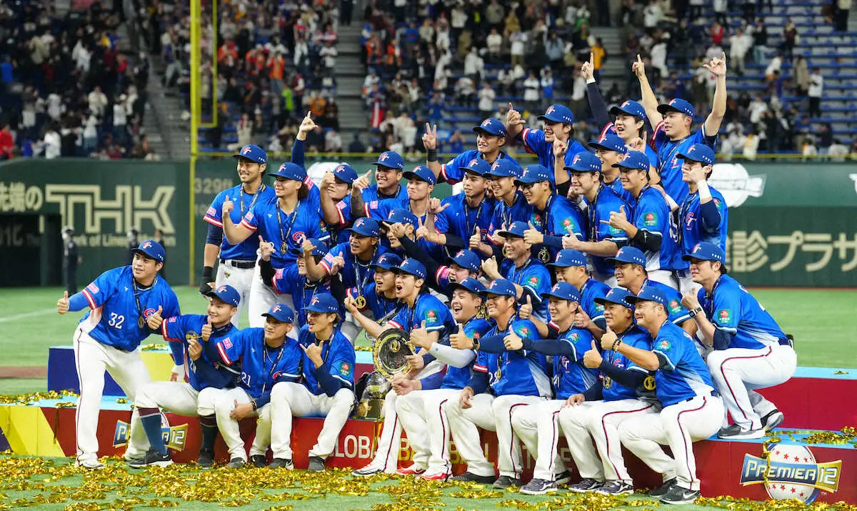 【画像・写真】台湾初V導いた主将・陳傑憲に所属チームが「最長10年」の長期契約オファー　本人は日米球界挑戦意欲も
