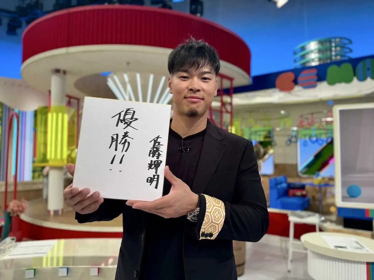 【画像・写真】阪神・佐藤輝　メジャー挑戦「チャンスがあれば」　TV生出演で言及、来季希望の打順も