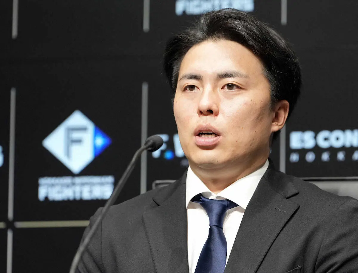 【画像・写真】日本ハム田中正　今季年俸3600万円から「ちょうど2倍」でサイン　新庄監督から来季も“開幕抑え”指名