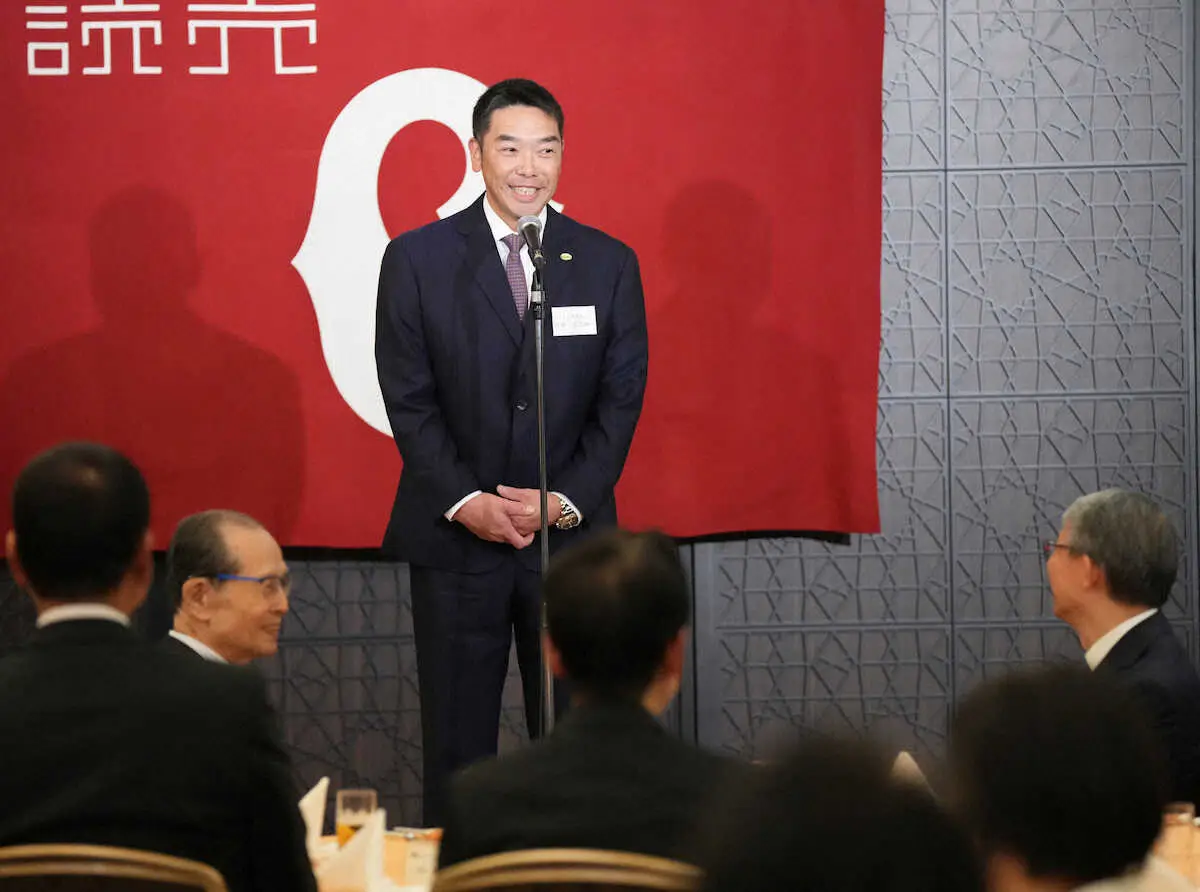 【画像・写真】巨人・阿部監督　OB総会で巻き返し誓う「ジャイアンツは日本一になってこそ」