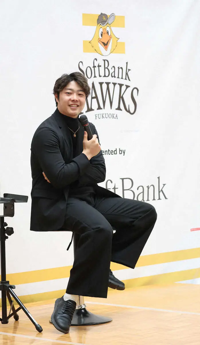 【画像・写真】ソフトバンク・松本裕が“守護神奪取”宣言「リリーフをやるからには9回を目指したい」理想はサファテ氏
