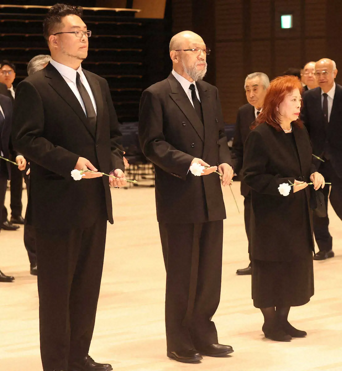 【画像・写真】中日元オーナー・白井文吾さんのお別れ会を開催　落合博満元監督らが参列