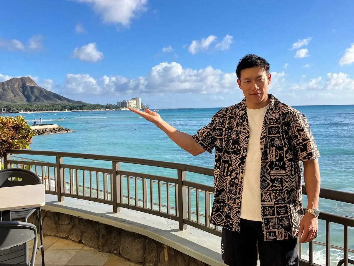 【画像・写真】ソフトバンク・柳田　優勝旅行でも午前にウエートトレ　ハワイでもバキバキ化!!