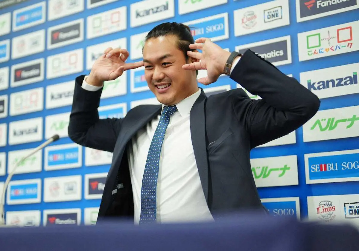 【画像・写真】西武・高橋光成　5500万円減で更改　11連敗から倍返し「22勝0敗」の誓い