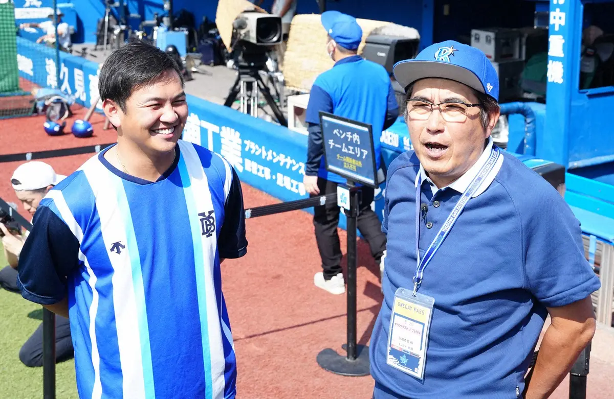 【画像・写真】石橋貴明「まだおなかが…これをなんとかしないと」　帝京後輩プロ野球選手に愛の説教