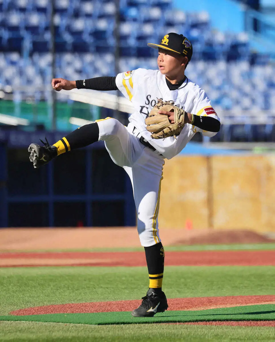 【画像・写真】ソフトバンクJr松永、ストッパーとして3戦5イニング無失点　で優勝に貢献。高橋コーチの助言生かす―