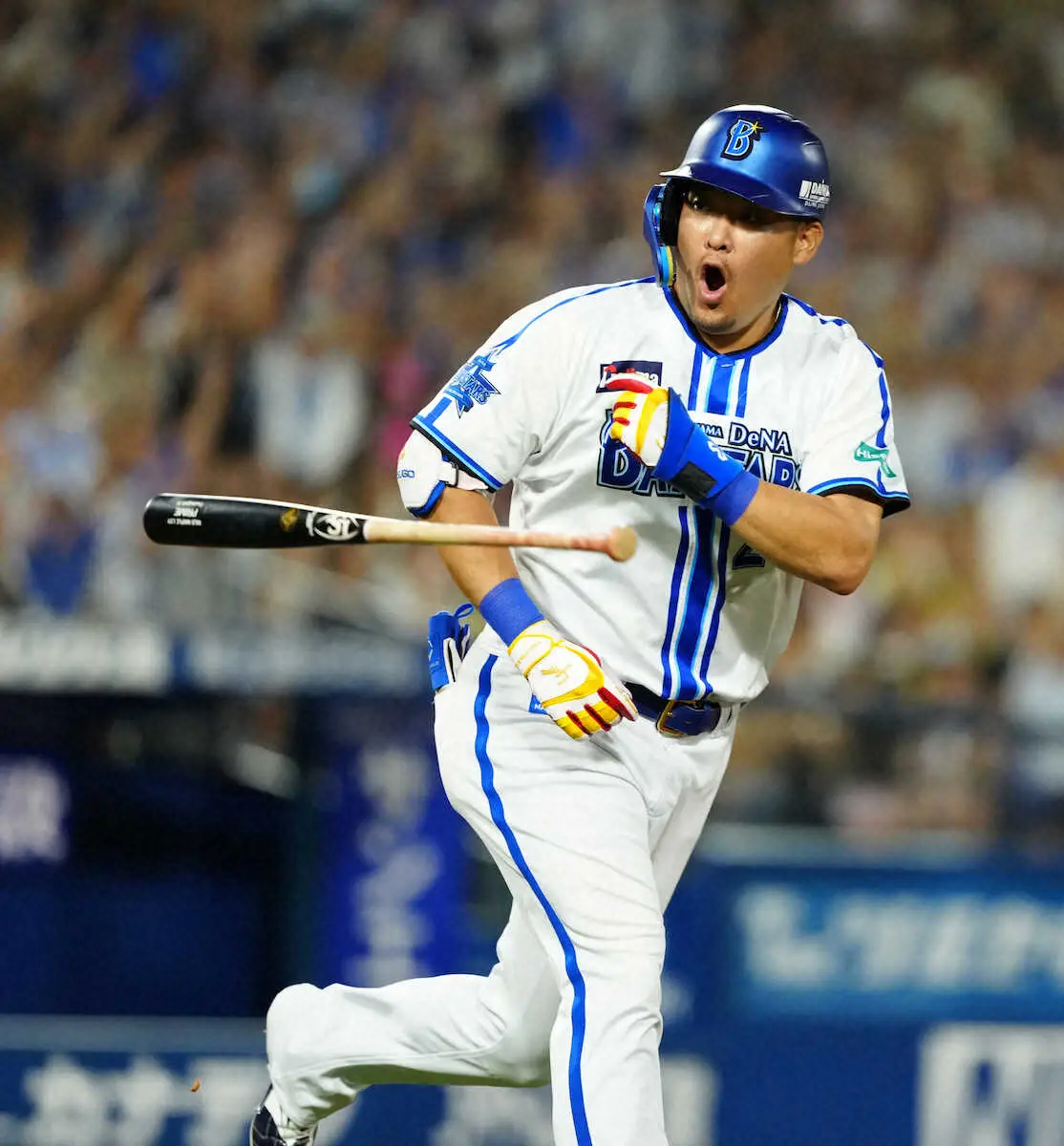 【画像・写真】ベイ党初心者のオズワルド伊藤　今年初めて知った選手に大感動「筒香、凄くないですか？」