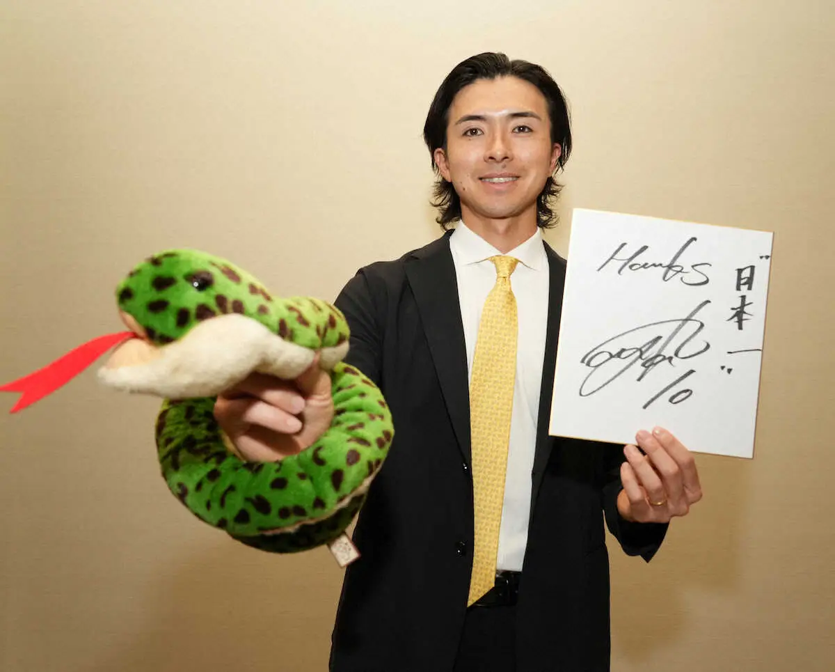 【画像・写真】ソフトバンク・上沢が新年の誓い「同期近藤に負けない」新天地での決意、国内復帰決断までの葛藤も語る