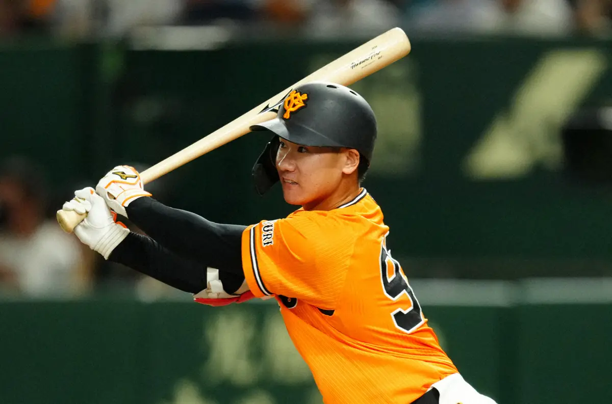 【画像・写真】巨人・井上温大「簡単に三振したくない」と“自援護”に言及　打席も「注目してほしい」