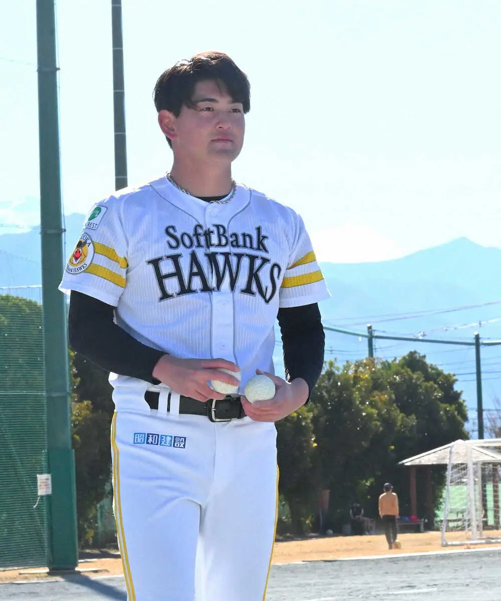 【画像・写真】SB風間球打を諦めない　甲子園投手→ドラ1も…記者も疑問の苦難に「僕もそう思う」　新感覚で初の1軍へ