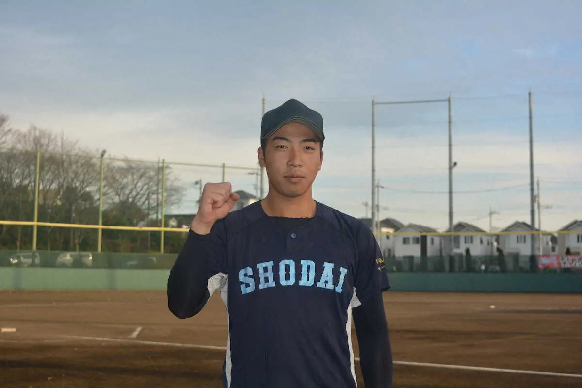 【画像・写真】今秋ドラフト候補の横浜商大・宮崎　左翼から中堅にコンバートへ