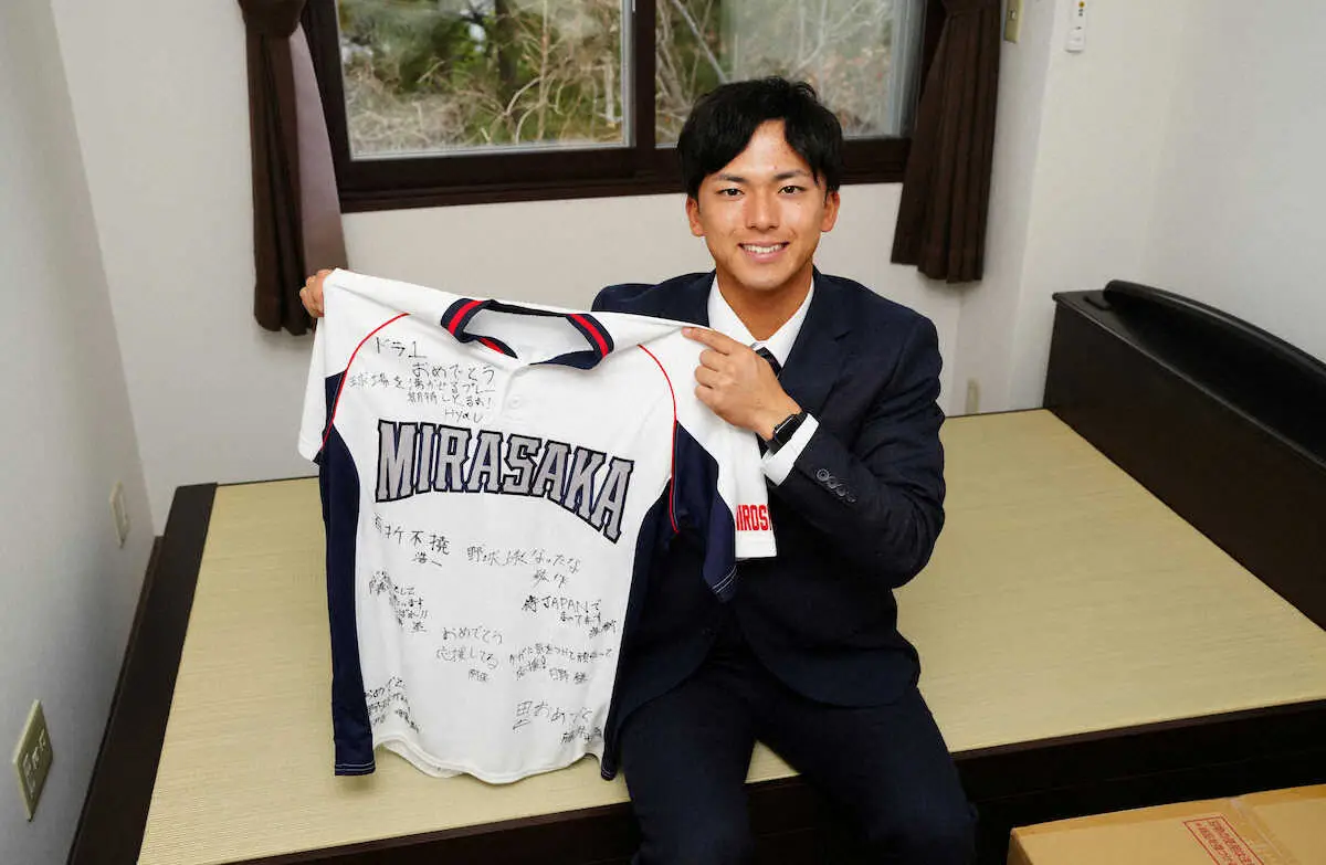 【画像・写真】楽天ドラ1・宗山　寮の出世部屋から打って出る！小深田、早川らが過ごした「1号室」