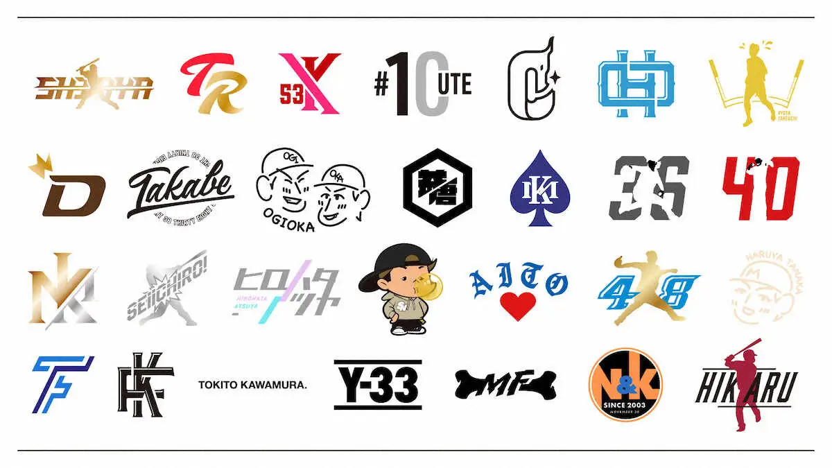 【画像・写真】ロッテ　選手監修のトレーニングロゴグッズをオンラインストア限定で受注販売