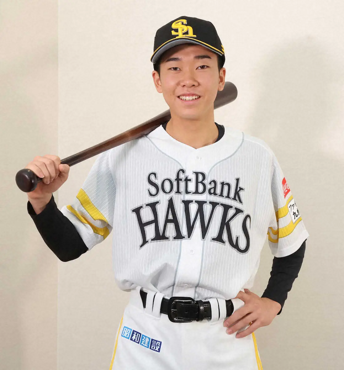 【画像・写真】ソフトバンク育成4位・広瀬結煌　俳優・阿部サダヲは市松戸野球部の先輩「一つ目標としてあります」